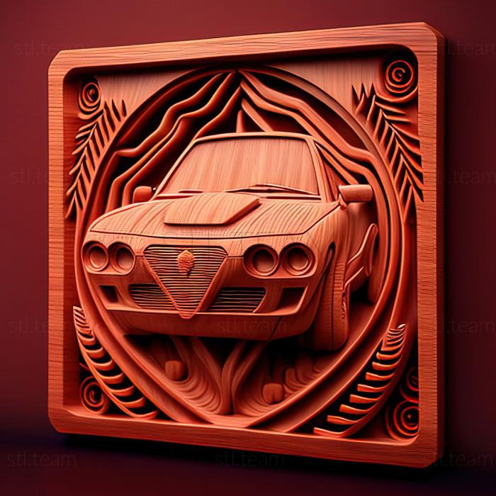 3D model Alfa Romeo 75 (STL)